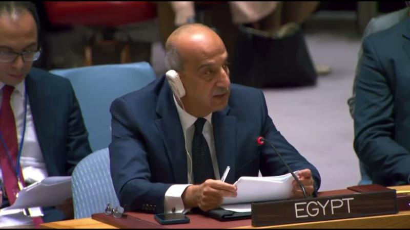 السفير أسامة عبدالخالق مندوب مصر الدائم لدى الأمم المتحدة