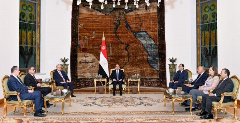 السيسي يستقبل رئيس الوزراء الفلسطيني: مصر ستظل دومًا داعمة للقضية الفلسطينية