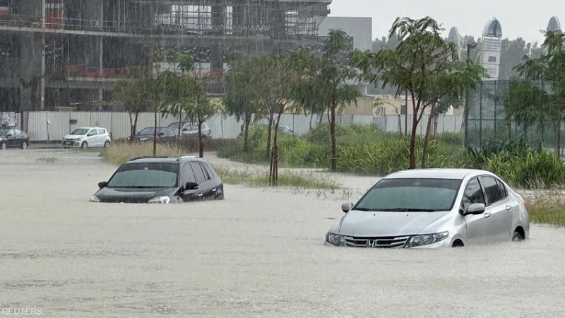 أعلى نسبة أمطار في تاريخ الإمارات الحديث 