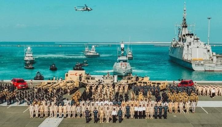 المتحدث العسكري: ختام فعاليات التدريب البحري المشترك (الموج الأحمر - 7) بالمملكة العربية السعودية